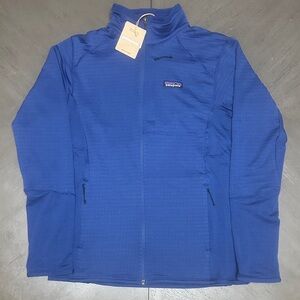Patagonia Men's R1 Jacket -  Clement Blue